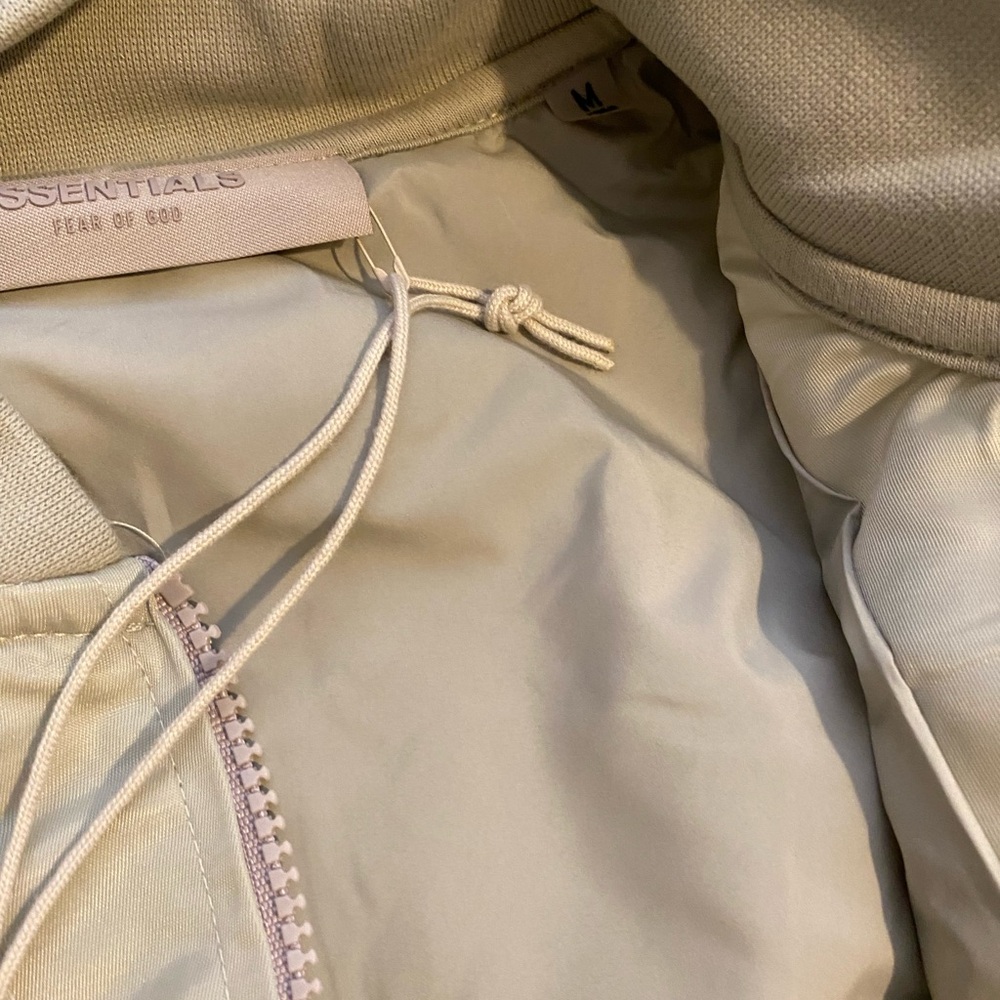 Essentials Track Quarter Zip-Up Jacket Short Slee… - image 6